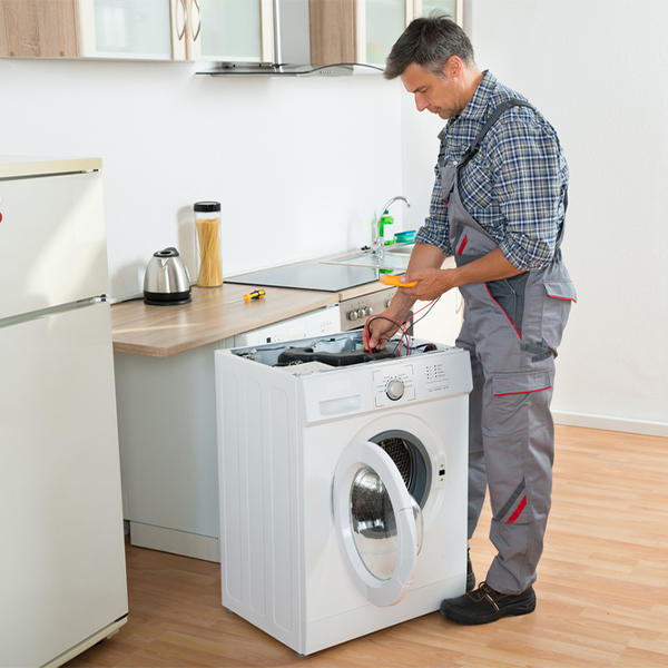 can you walk me through the steps of troubleshooting my washer issue in Salem NH